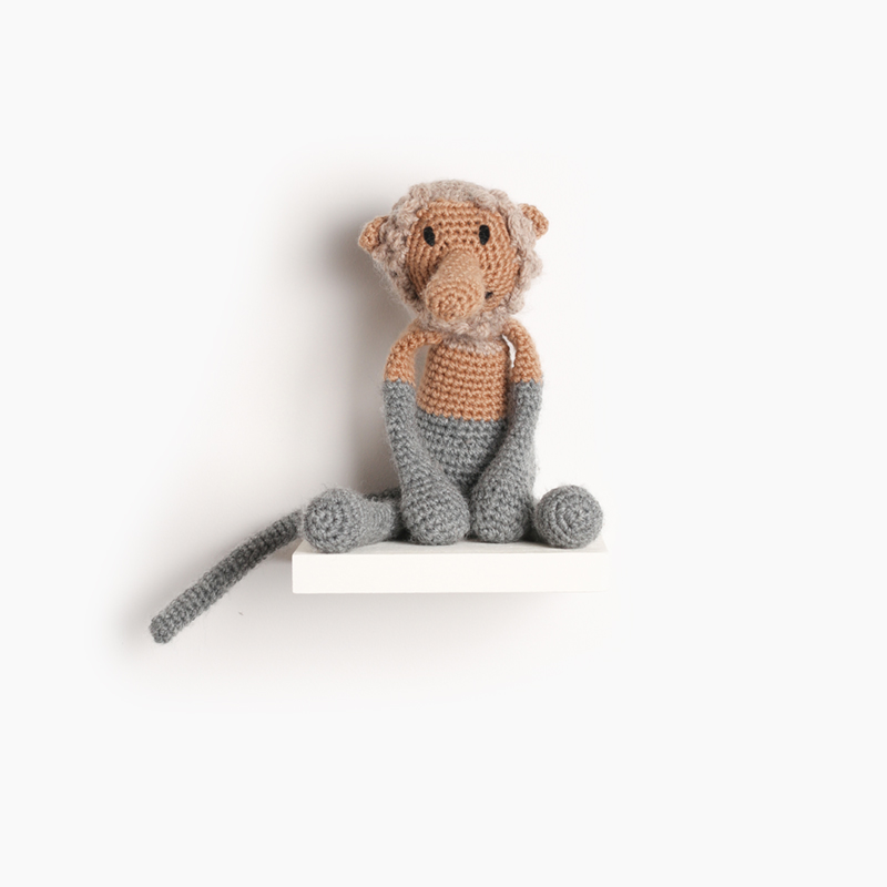 monkey crochet amigurumi project pattern kerry lord Edward's menagerie